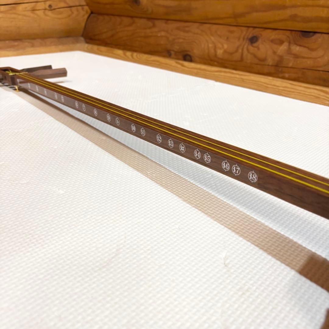 美品】しゃみせん楽家 富山楽家 SHABO シャボ 稽古用 三味線 中細棹