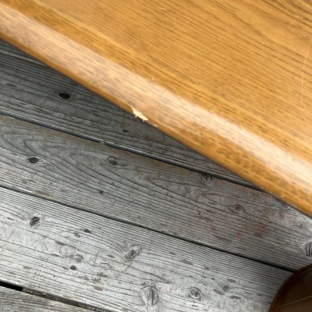 カリモク 天然木 大型センターテーブル 木製 ローテーブル 座卓 ビンテージ