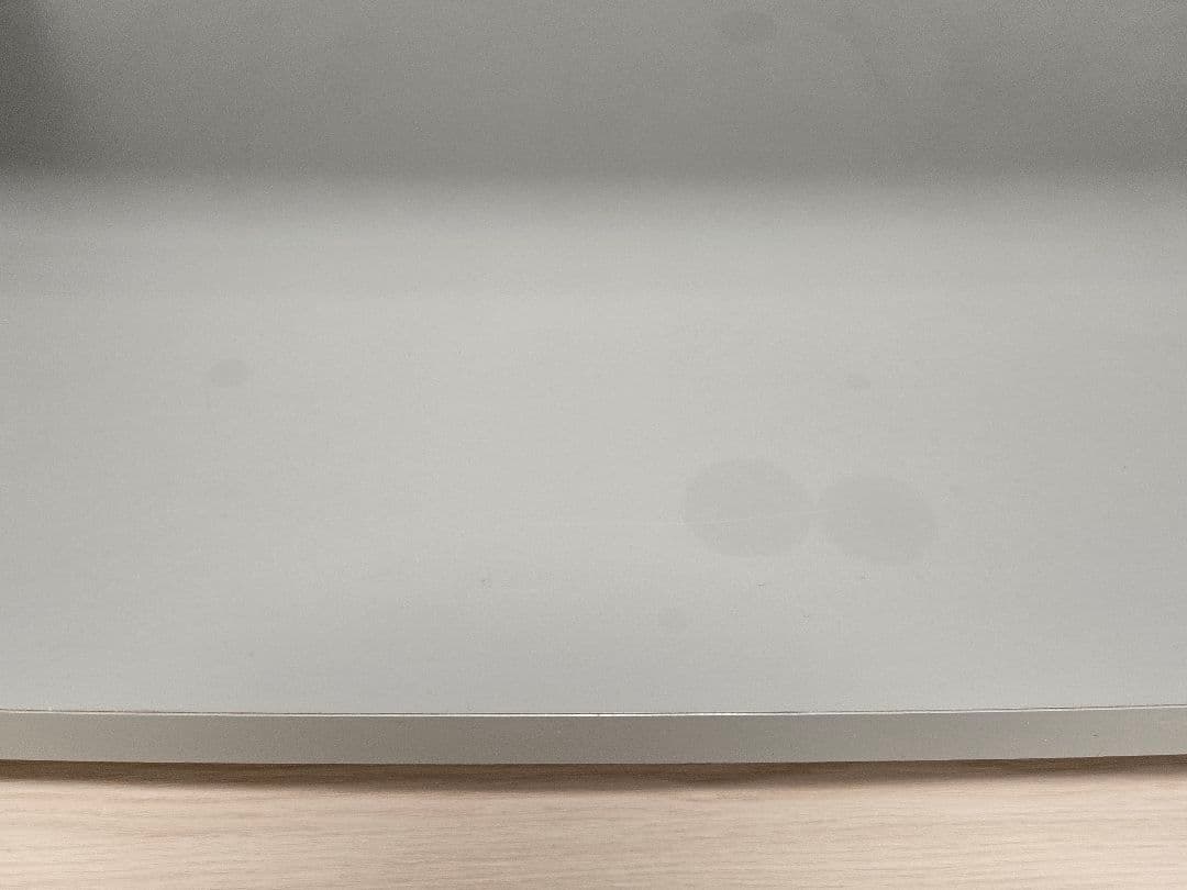 Panasonic テレビ台 グレー ガラス棚 キャスター付き