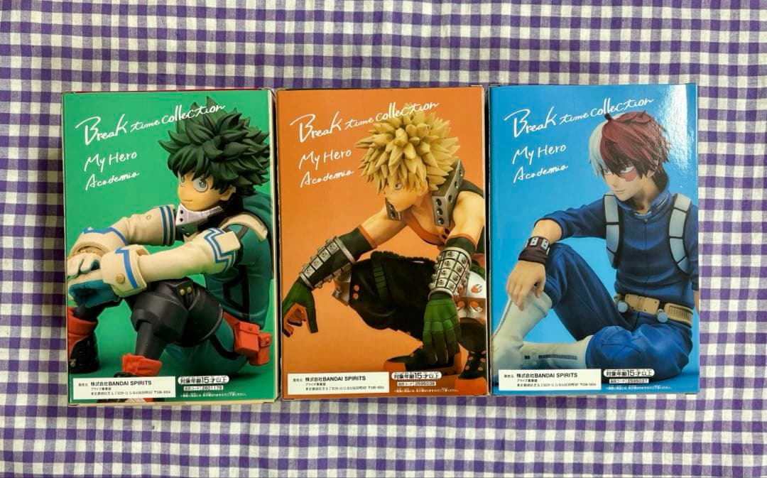 僕のヒーローアカデミア Break time collection 3個セット