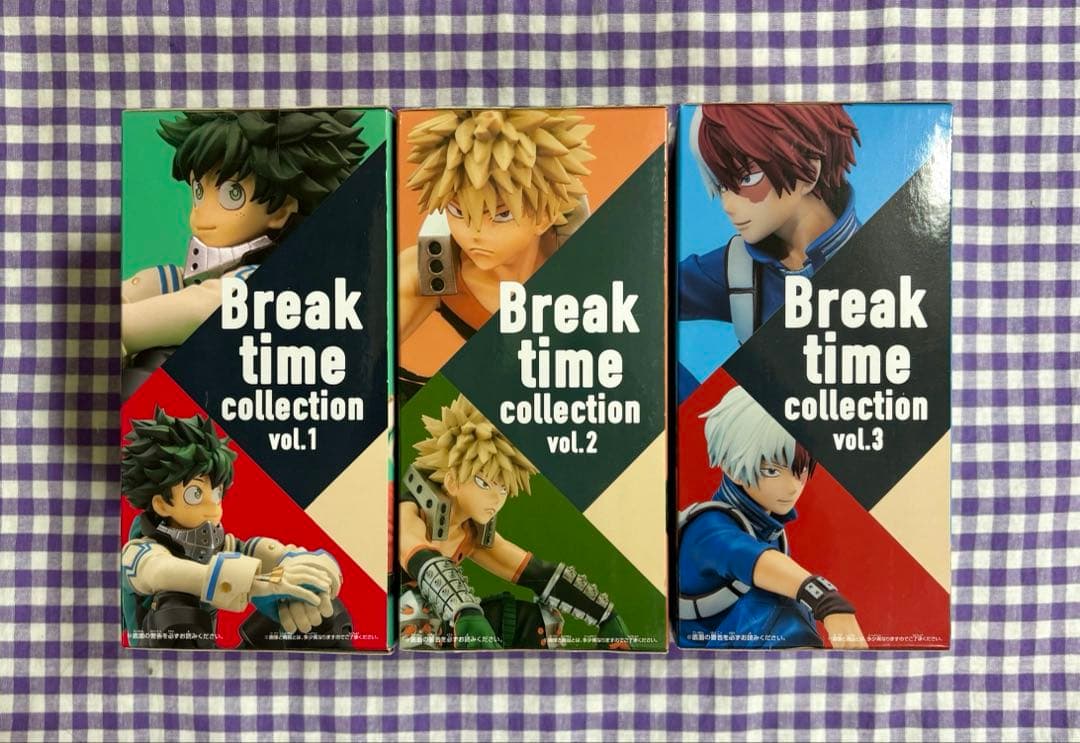 僕のヒーローアカデミア Break time collection 3個セット