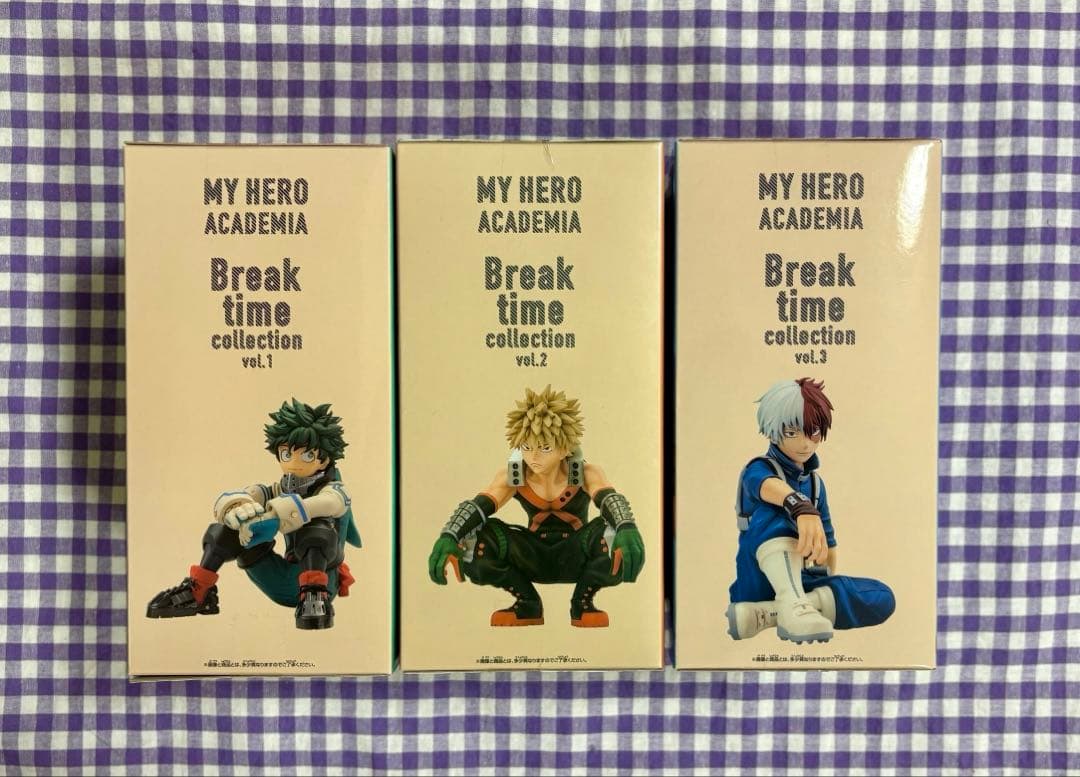 僕のヒーローアカデミア Break time collection 3個セット