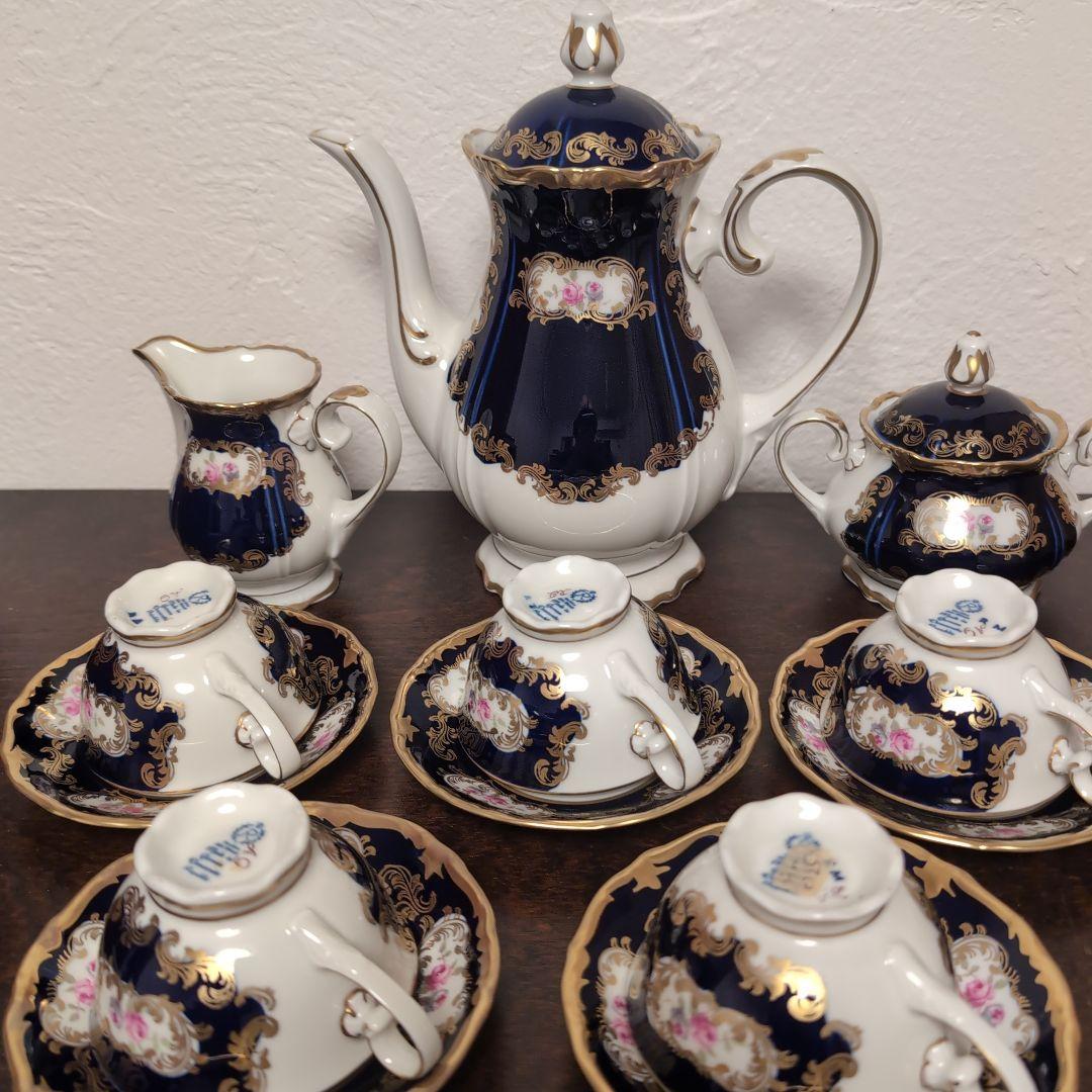 かるみあ　ドイツ製 ライヒェンバッハ Reichenbach 薔薇デミタス