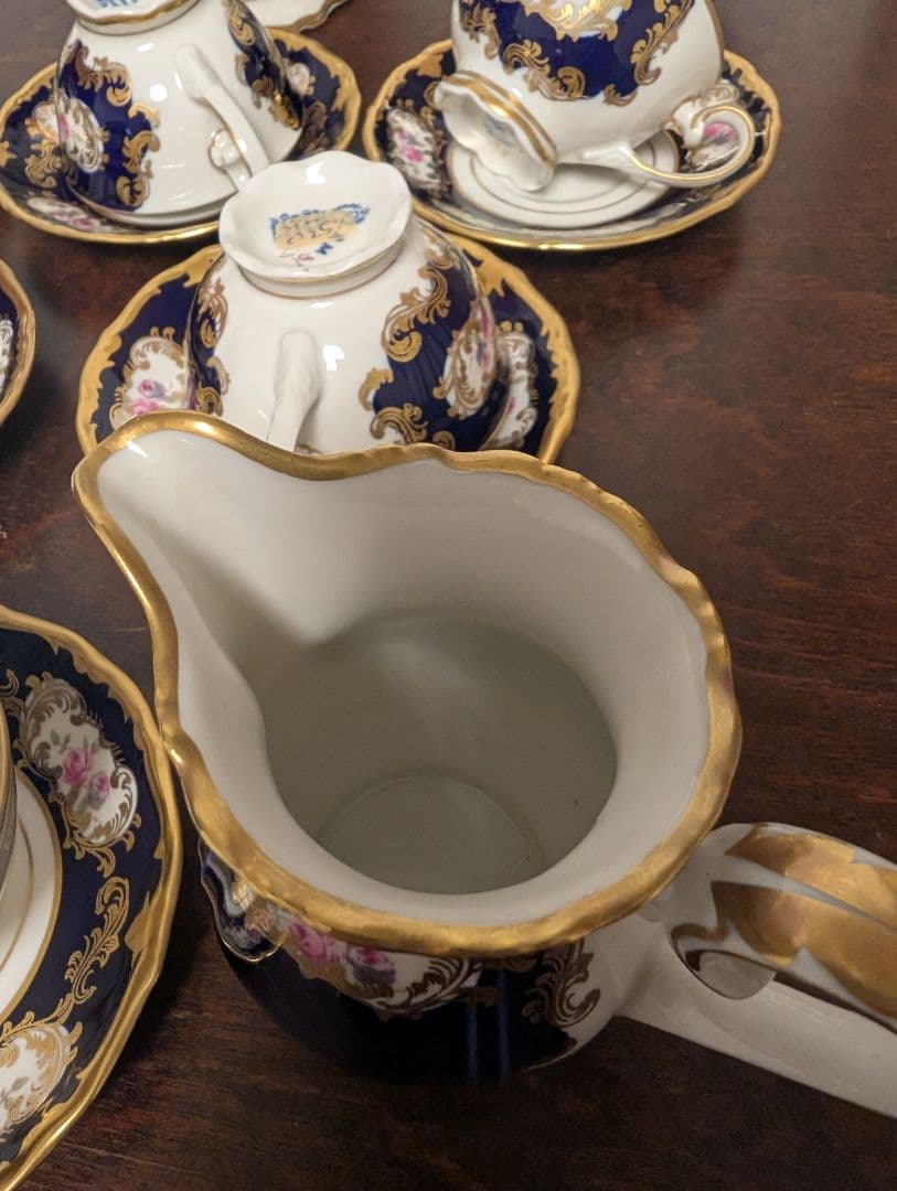 かるみあ　ドイツ製 ライヒェンバッハ Reichenbach 薔薇デミタス