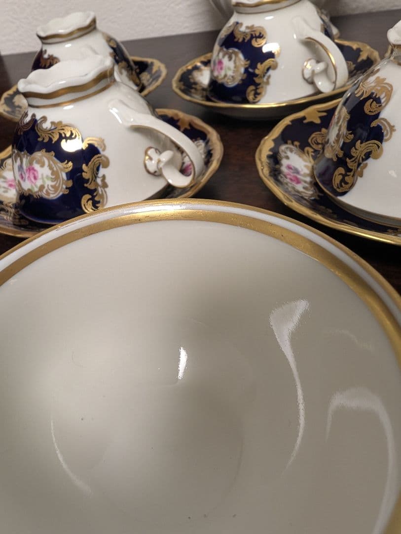 かるみあ　ドイツ製 ライヒェンバッハ Reichenbach 薔薇デミタス