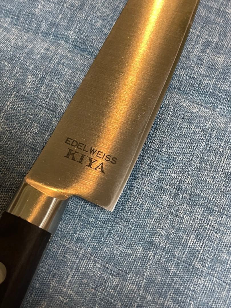 【希少】木屋　エーデルワイス　190周年モデル　三徳包丁　ペティナイフ