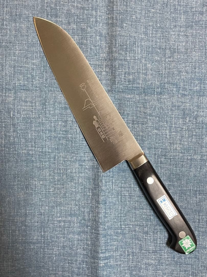 【希少】木屋　エーデルワイス　190周年モデル　三徳包丁　ペティナイフ