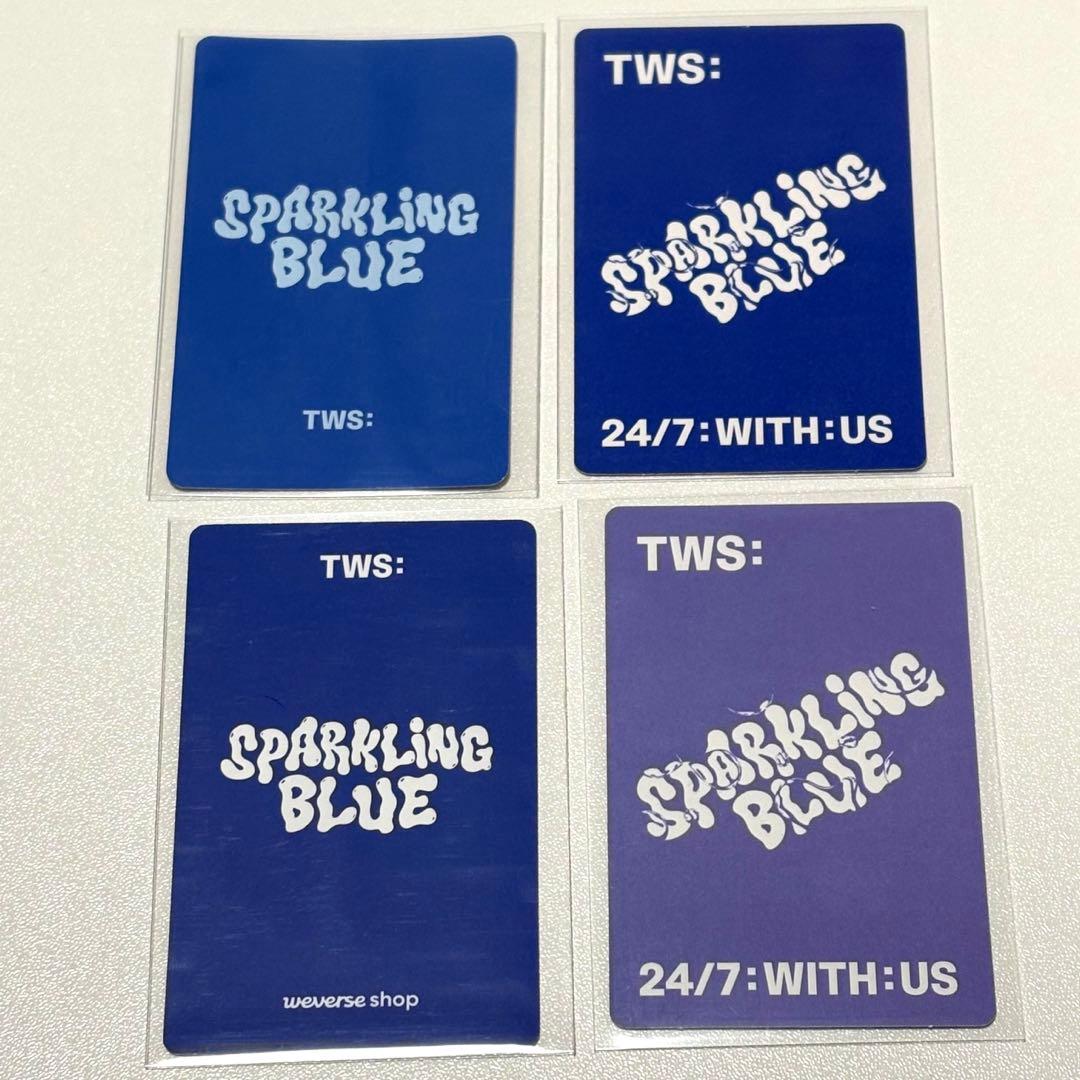 TWS ヨンジェ sparking blue トレカ クーリッシュ - メルカリ