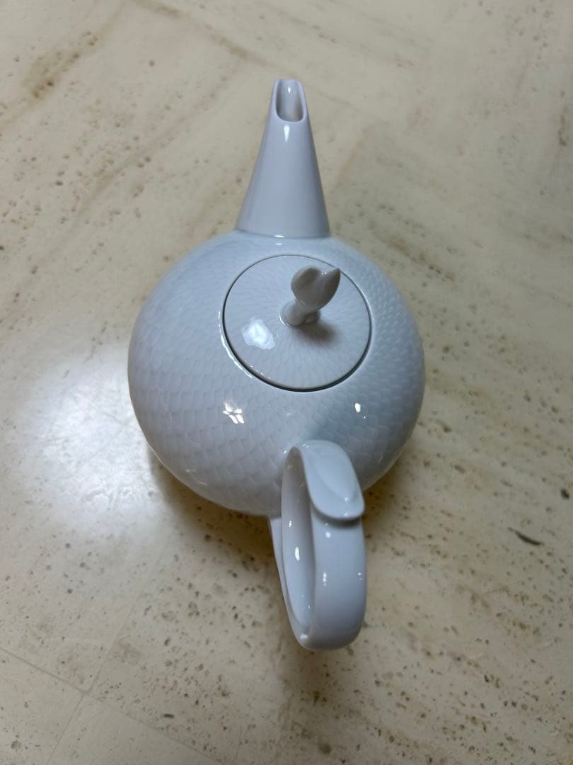 マイセン　波の戯れ　ティーポット