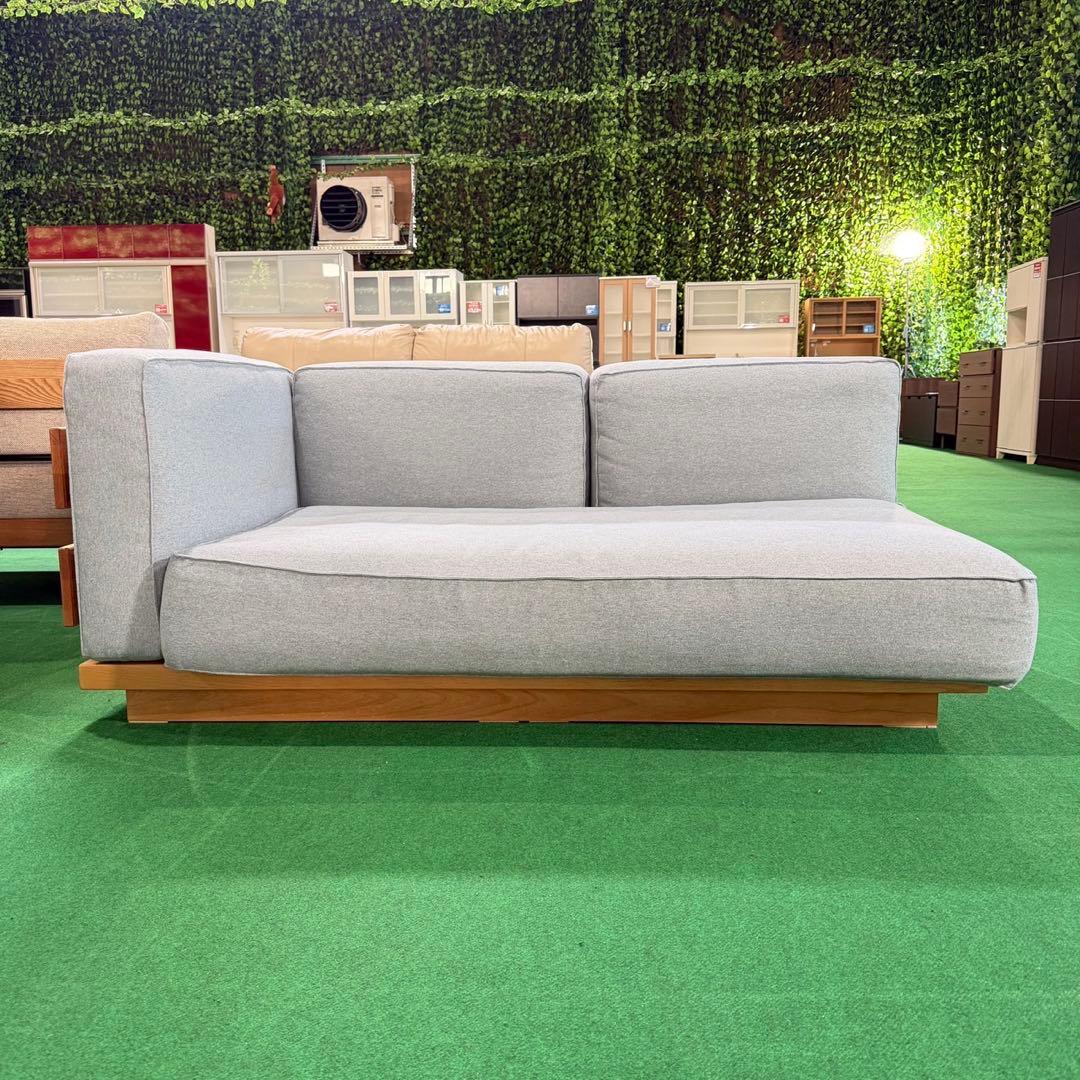 モモナチュラル 2.5人掛けソファ インテリア 家具 リビング M014