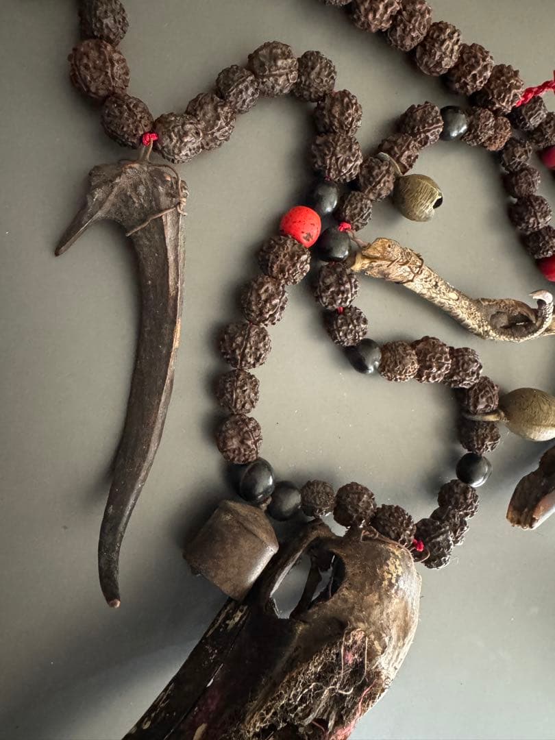 貴重☆ オールドシャーマンネックレス / チベット ネパール インド