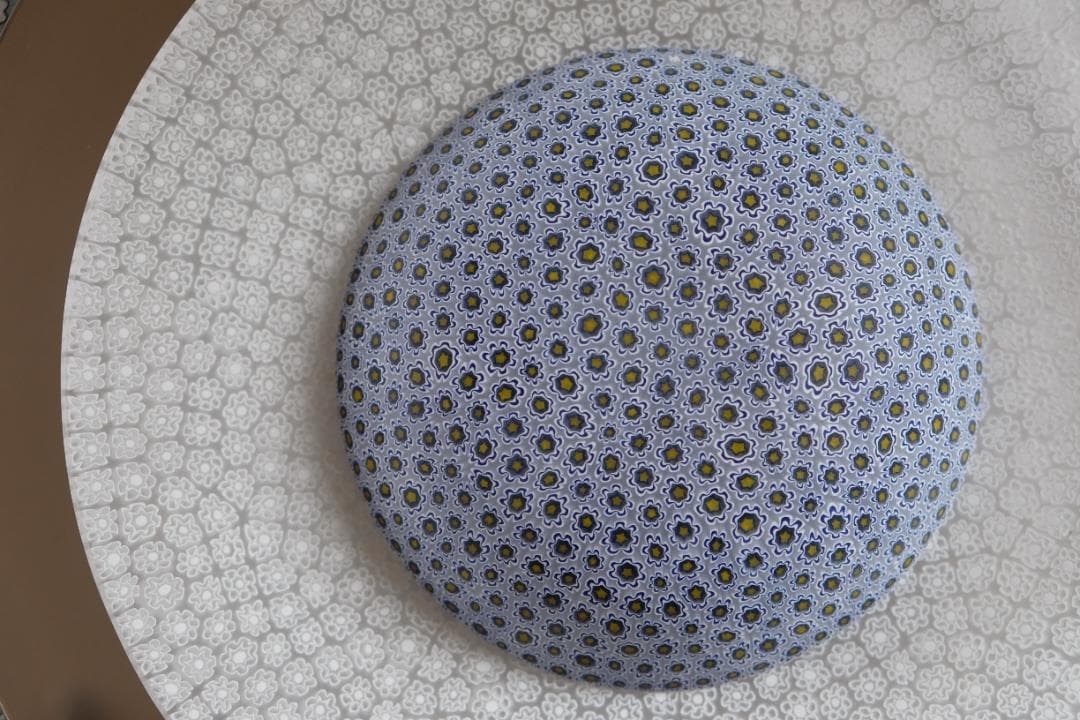 ムリーニ プレート ミルフィオリ ガラス 皿 ワイングラス 江波冨士子 田子美紀