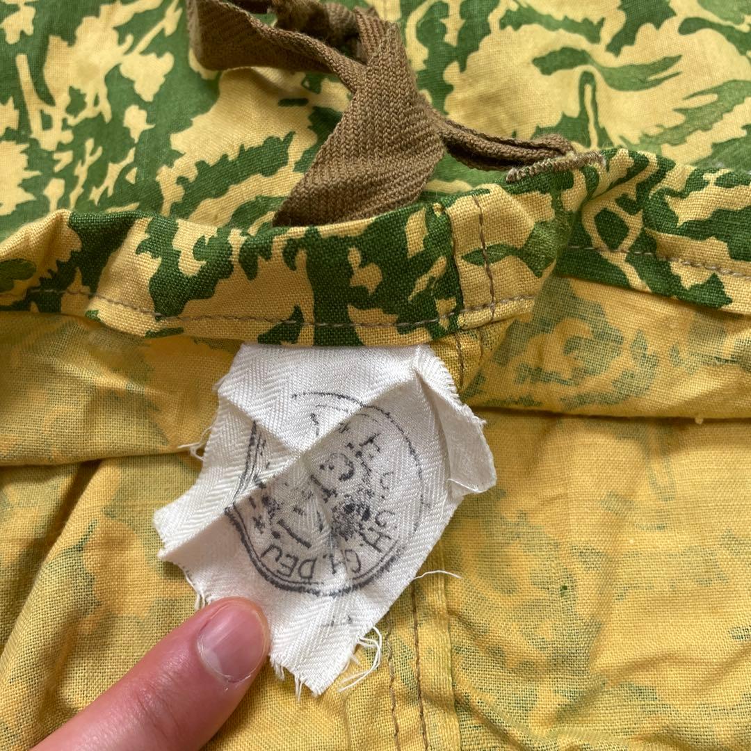 50s デッドストック ルーマニア軍 サマーリーフカモ スナイパー