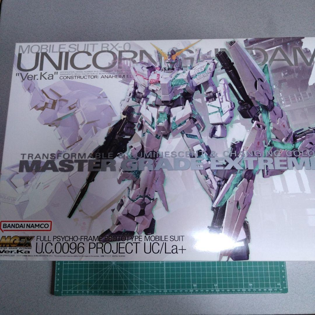 ☆MGEX ユニコーンガンダムVer.Ka新品未開封 MSの極限表現に挑むガンプラ新ブランド「MGEX」誕生!!第1弾は