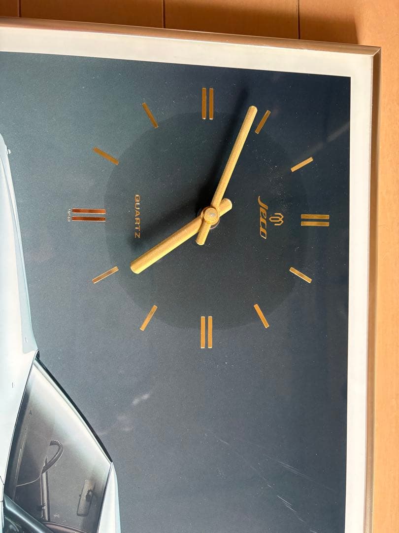 CROWN 自動車デザイン 壁掛け時計 1986年製