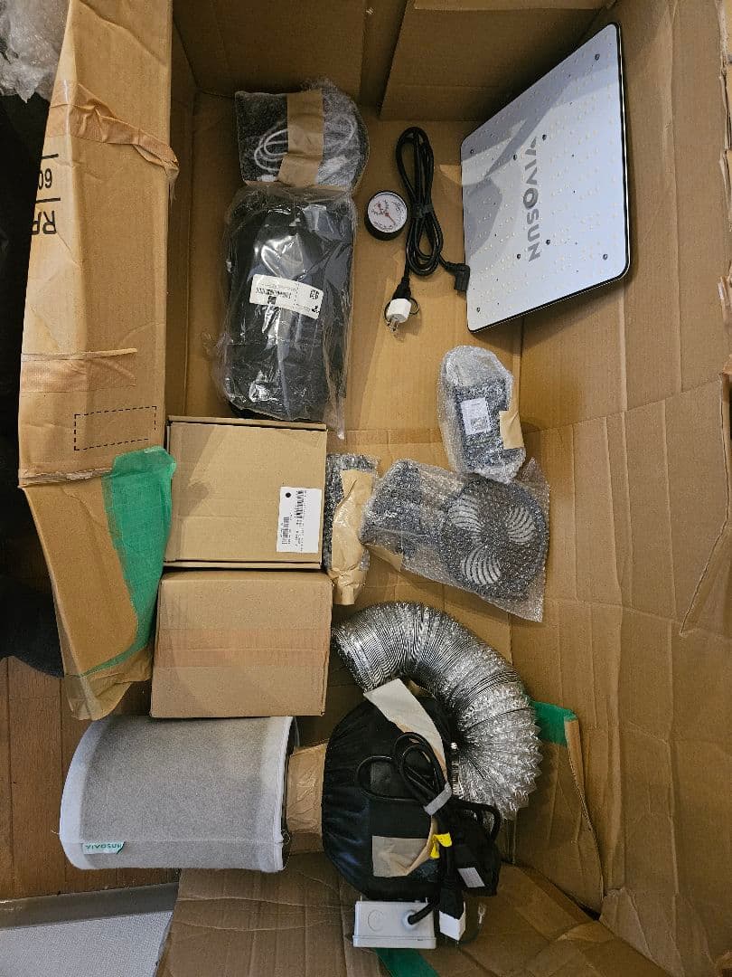 VIVOSUN 温室・植物育成ライト・冷却ファン