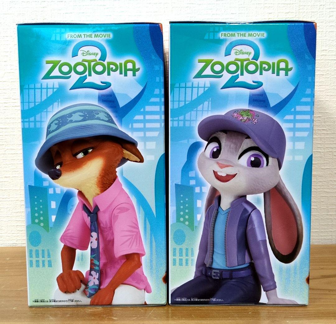 ズートピア2 モニタートップフィギュア ジュディ＆ニック セット
