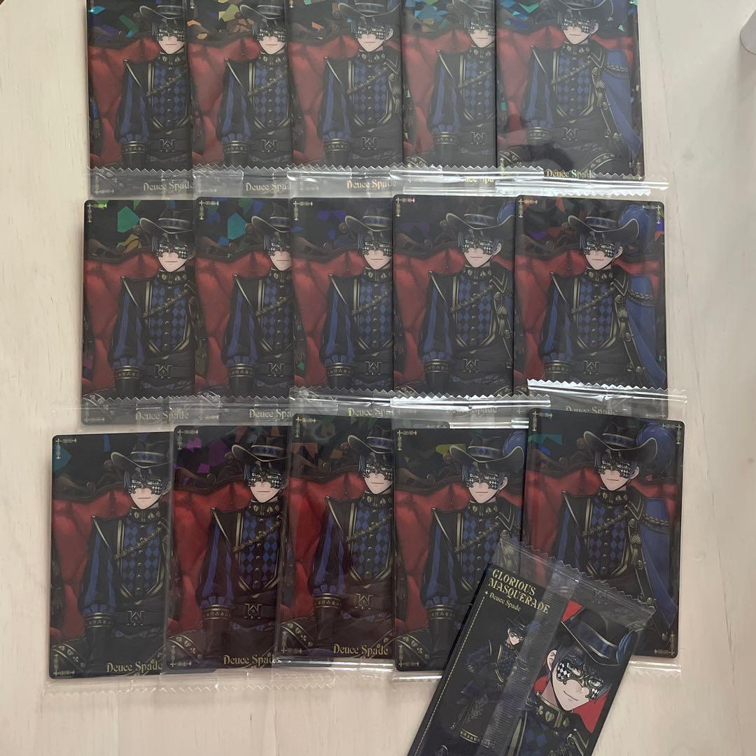 ツイステ デュース・スペード ツインウエハース カード16枚セット