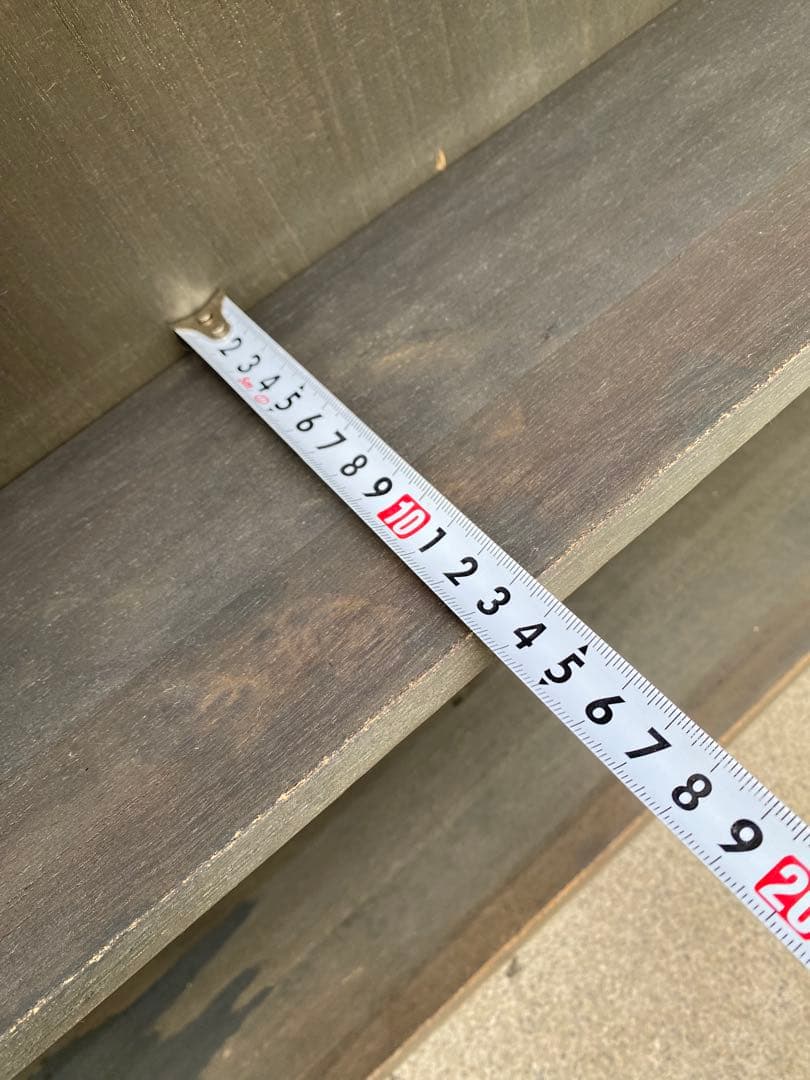 古家具　飾り棚　本棚　食器棚　カウンター キャビネット　インダストリアル　手作り