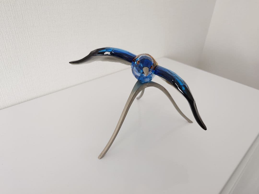 スワロフスキー　ローラーカナリア置物