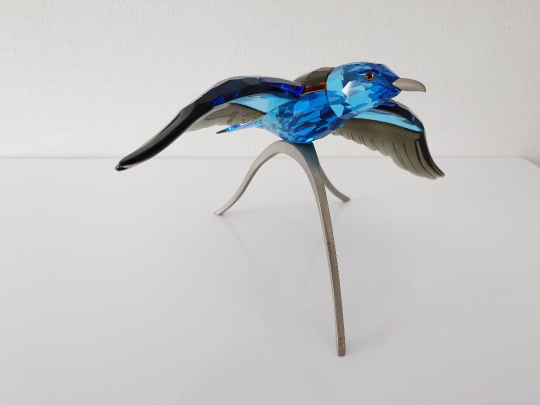 スワロフスキー　ローラーカナリア置物