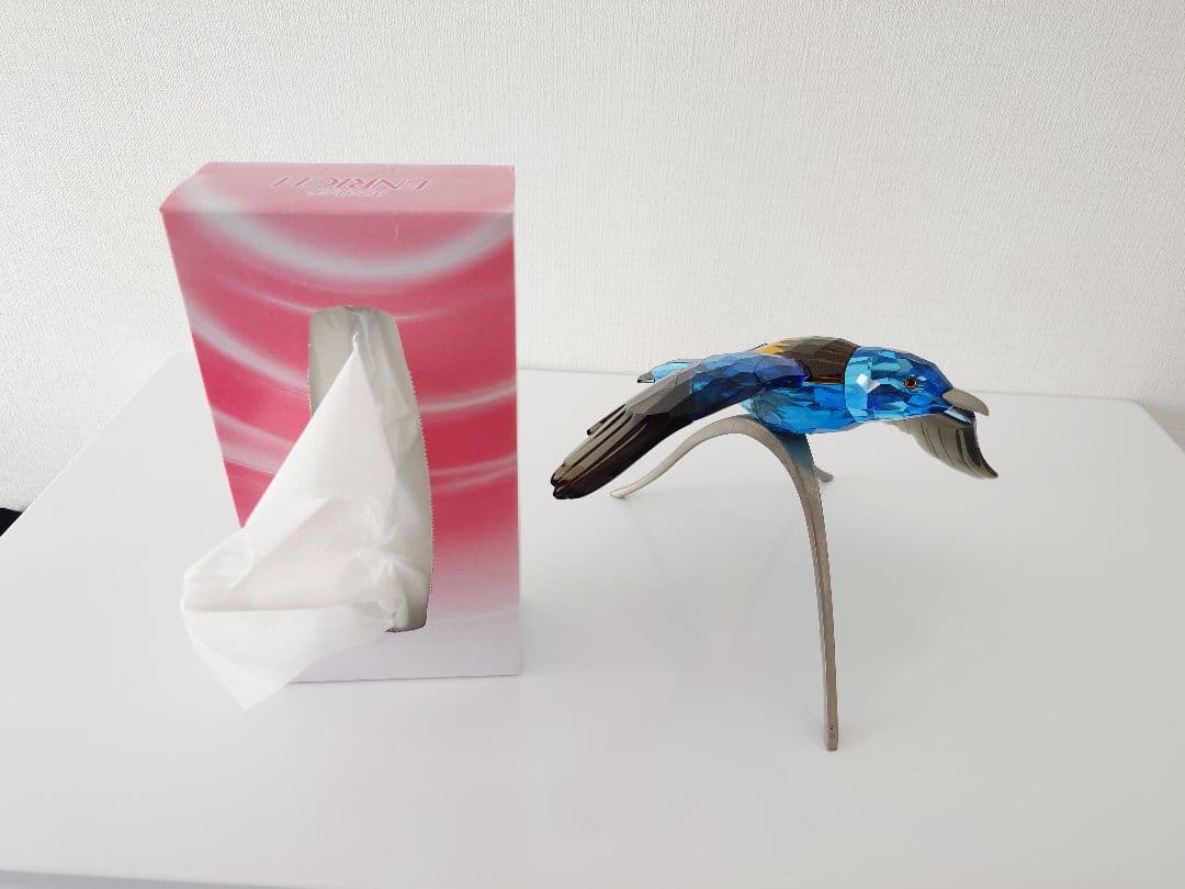 スワロフスキー　ローラーカナリア置物