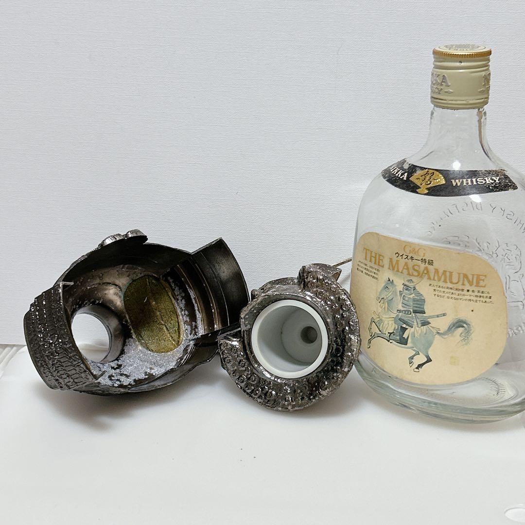 希少 ニッカ ウィスキー ボトルカバー 甲冑 鎧兜 戦国武将 G&G 伊達