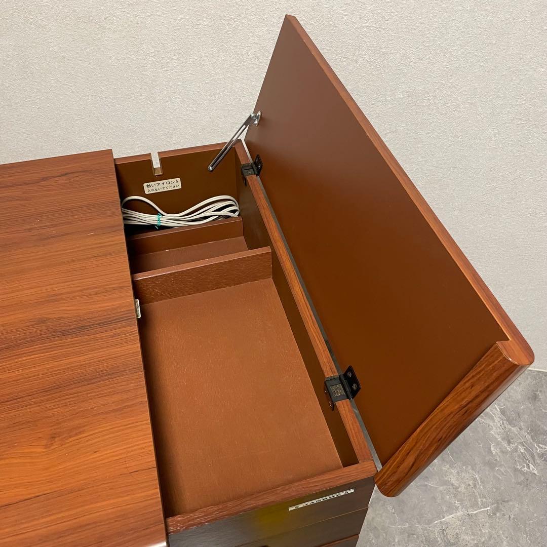 ジャノメ ハンディーキャスターデラックスCB ミシン 収納テーブル　スツール付