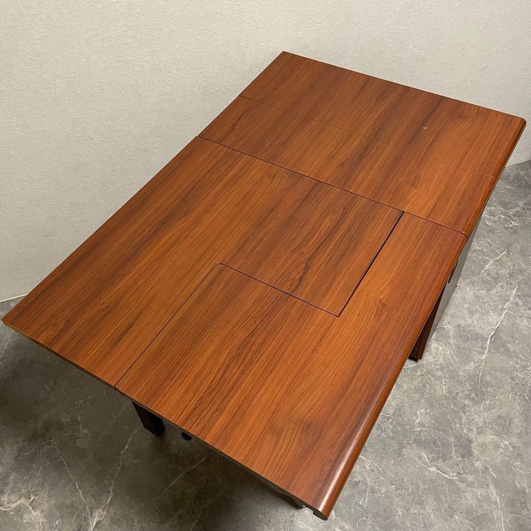 ジャノメ ハンディーキャスターデラックスCB ミシン 収納テーブル　スツール付