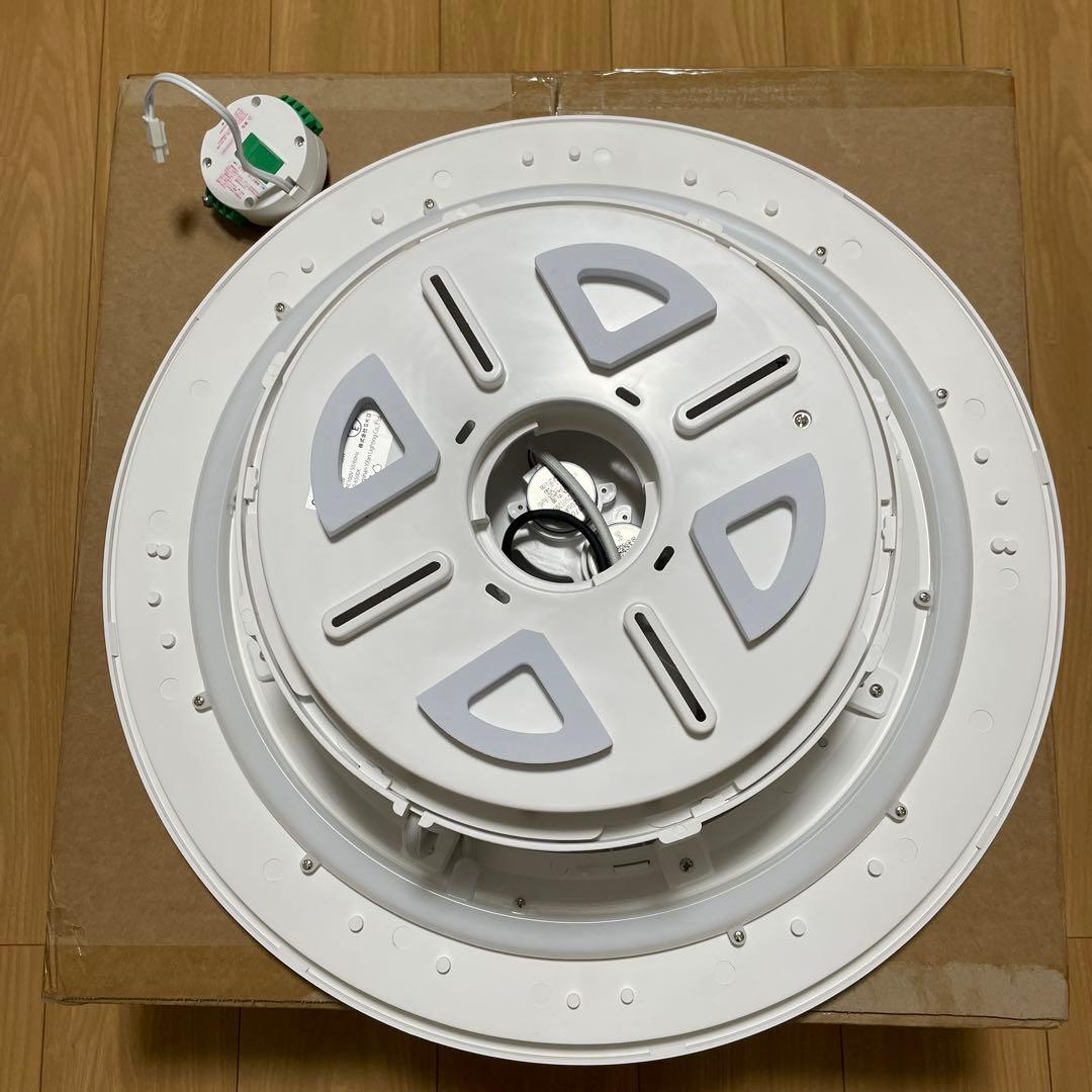 ORALUCE シーリングファンライト 首振り 12畳 4500lm