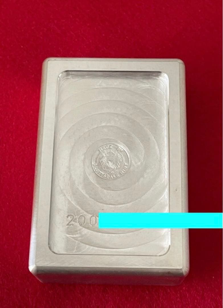 アメリカ 喜平 純銀1キロバー・保証書付 シルバー インゴット - メルカリ