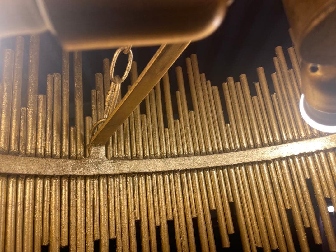 シーリングライト・天井照明 Prescott Pendant Gold Leaf