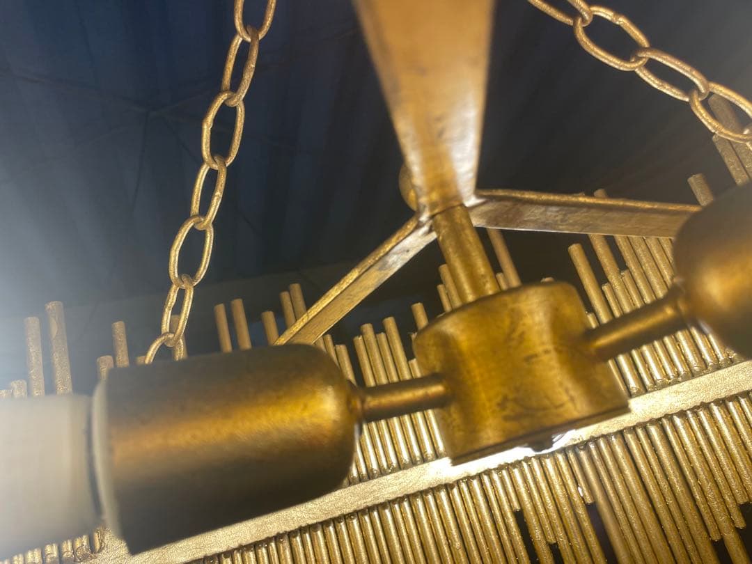 シーリングライト・天井照明 Prescott Pendant Gold Leaf