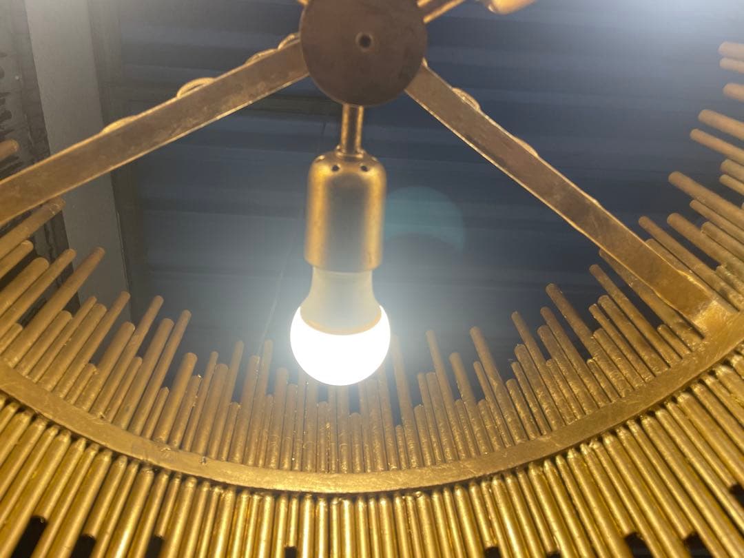 シーリングライト・天井照明 Prescott Pendant Gold Leaf