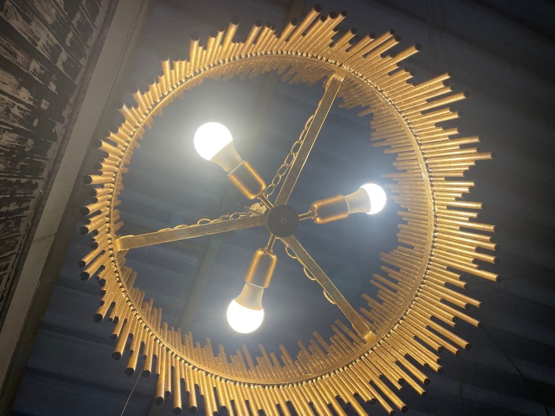 シーリングライト・天井照明 Prescott Pendant Gold Leaf