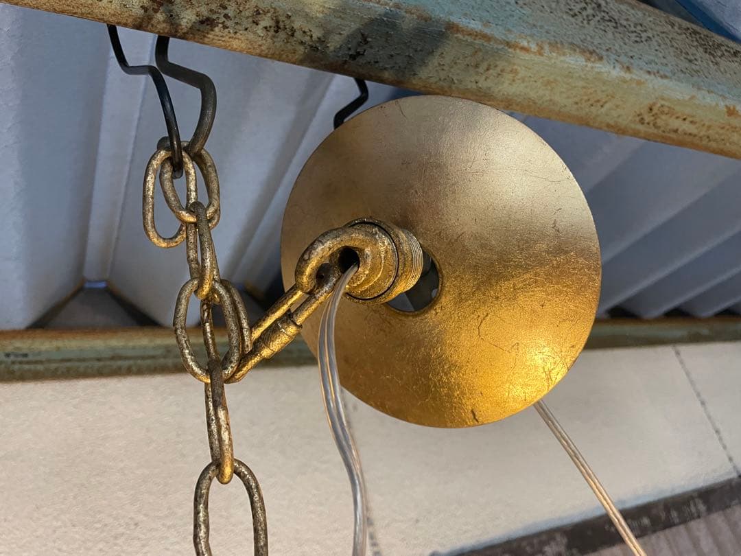 シーリングライト・天井照明 Prescott Pendant Gold Leaf