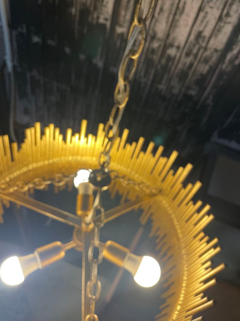 シーリングライト・天井照明 Prescott Pendant Gold Leaf