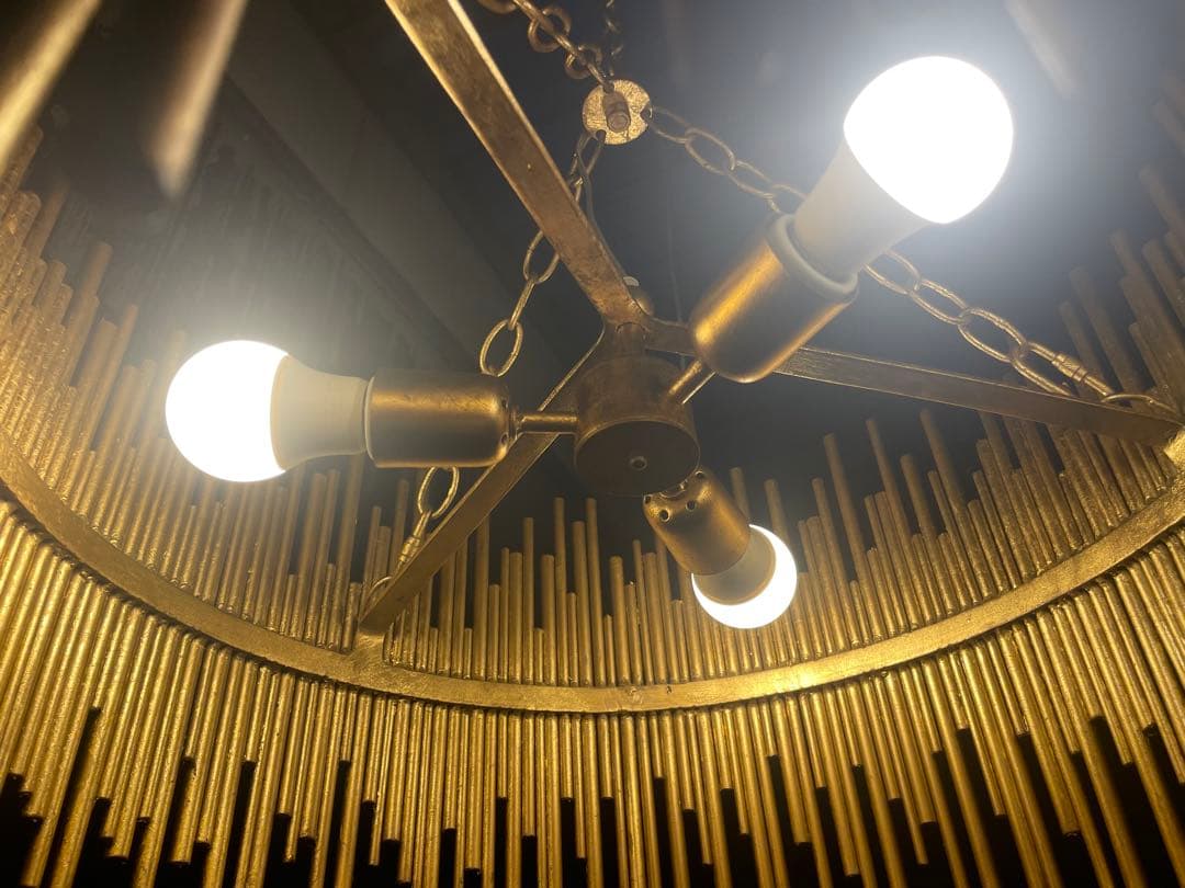 シーリングライト・天井照明 Prescott Pendant Gold Leaf