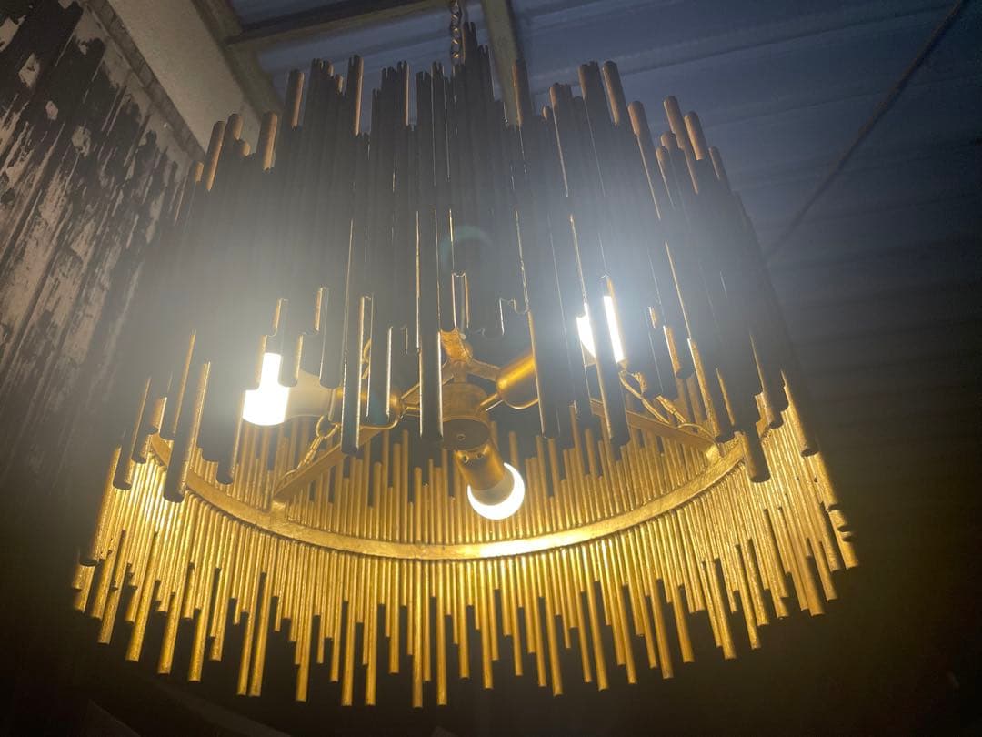 シーリングライト・天井照明 Prescott Pendant Gold Leaf