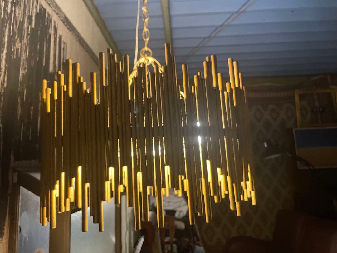 シーリングライト・天井照明 Prescott Pendant Gold Leaf