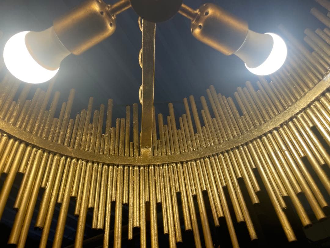 シーリングライト・天井照明 Prescott Pendant Gold Leaf