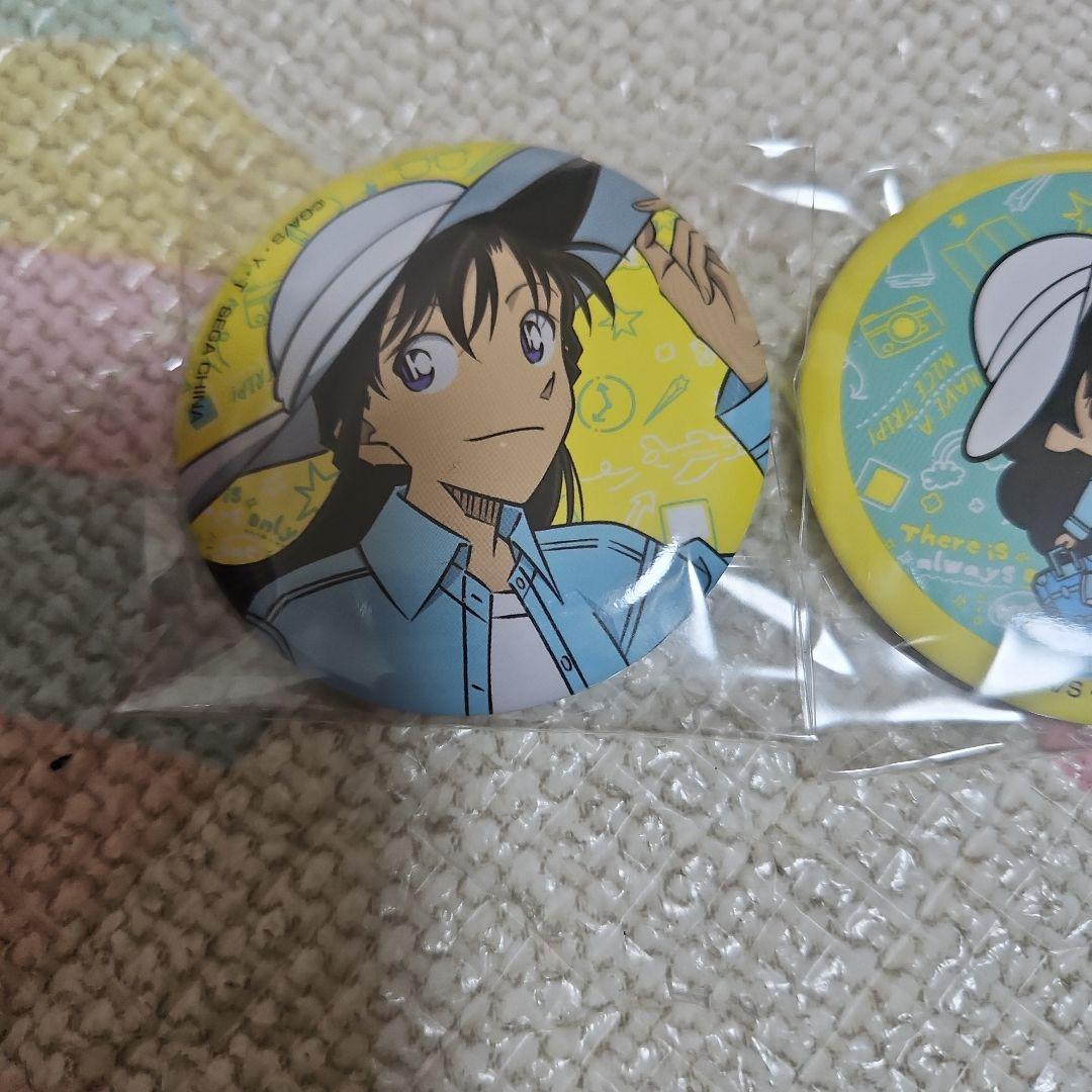 名探偵コナン 毛利蘭 缶バッジ 2個セット - メルカリ