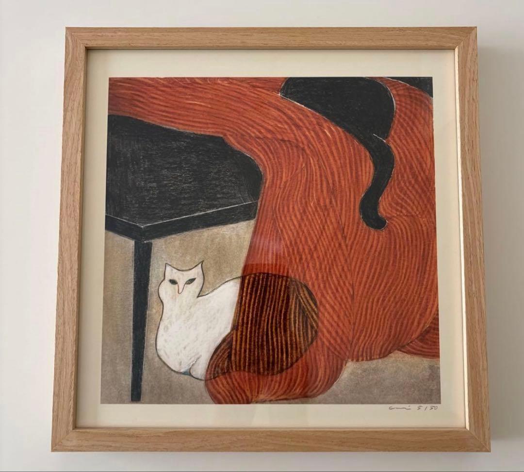 coricci ソファにて 30 x 30cm