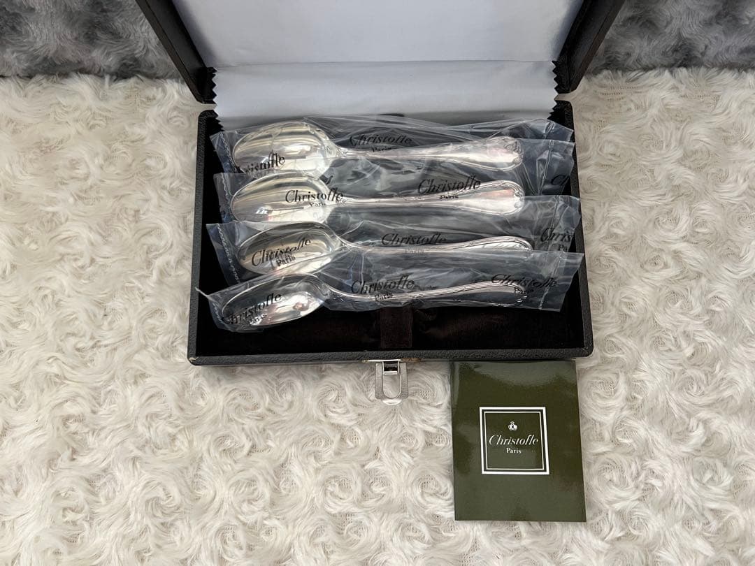 クリストフル　カトラリーセット　リュバン　スプーンセット〈４本セット〉