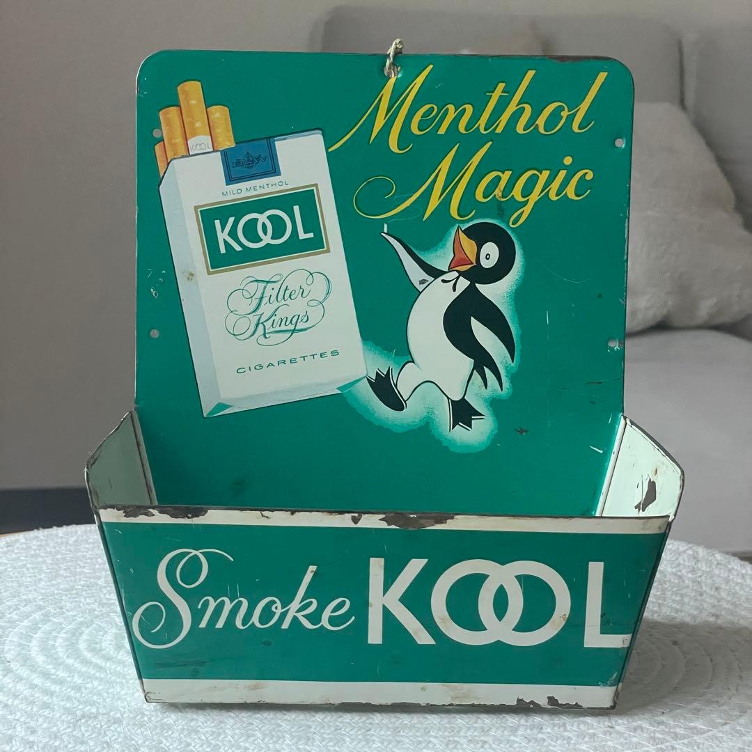 1950’s KOOL クール ビンテージ マッチホルダー BOX 看板 セット