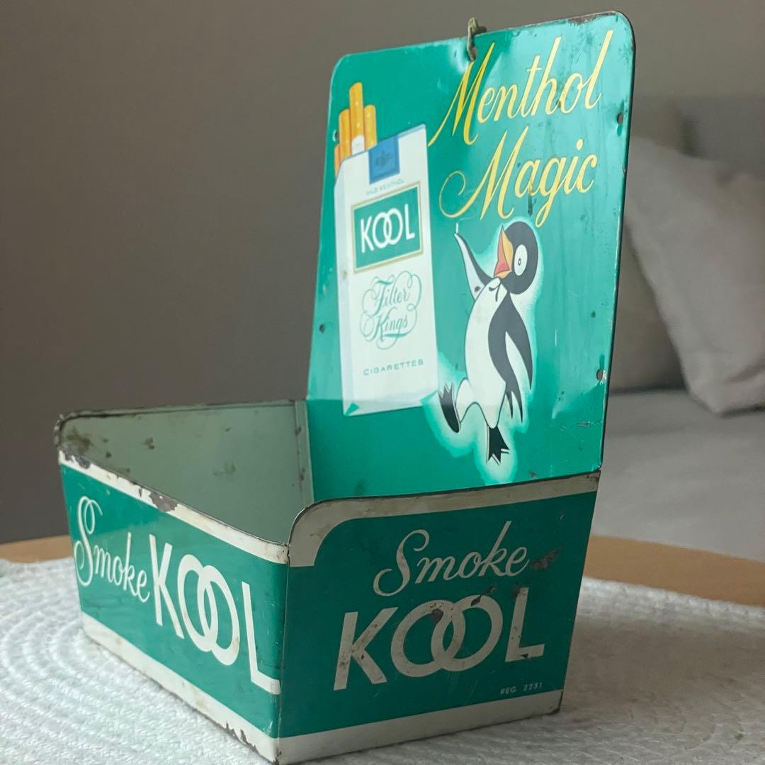 1950’s KOOL クール ビンテージ マッチホルダー BOX 看板 セット