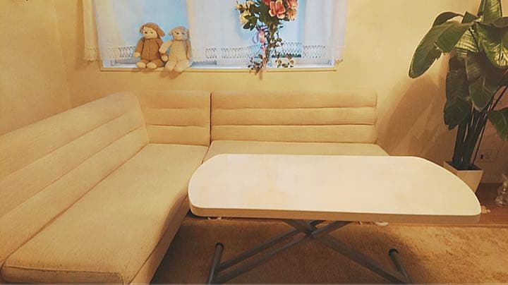 格安！コーナーソファー お洒落なベージュ！値下げok