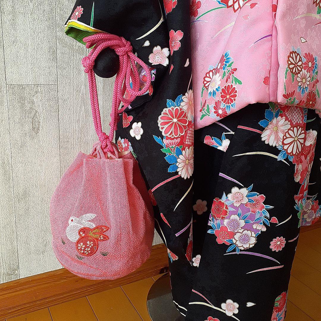 七五三 女の子 3歳 ふわふわうさぎちゃん