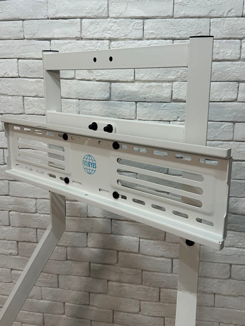 【東京都内23区配送無料】テレビ台　コーナー　スタンド　TV ボード　角　白