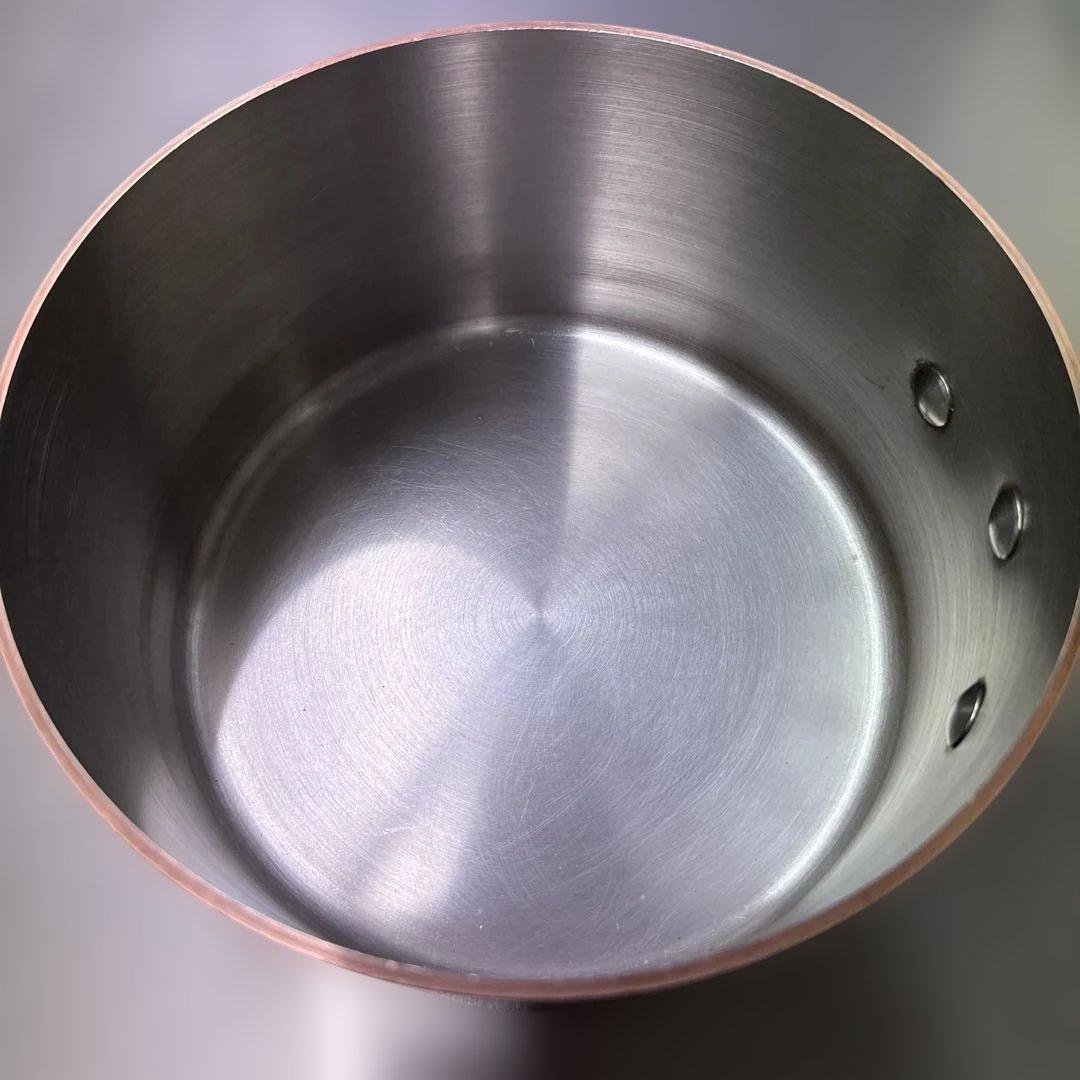 mauviel 銅鍋18cm 片手鍋　キャセロール　ソースパン　ソテーパン